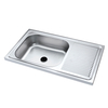 750 x 440 x 190 mm Stainless Steel Pressed / Drawn Kitchen Sink