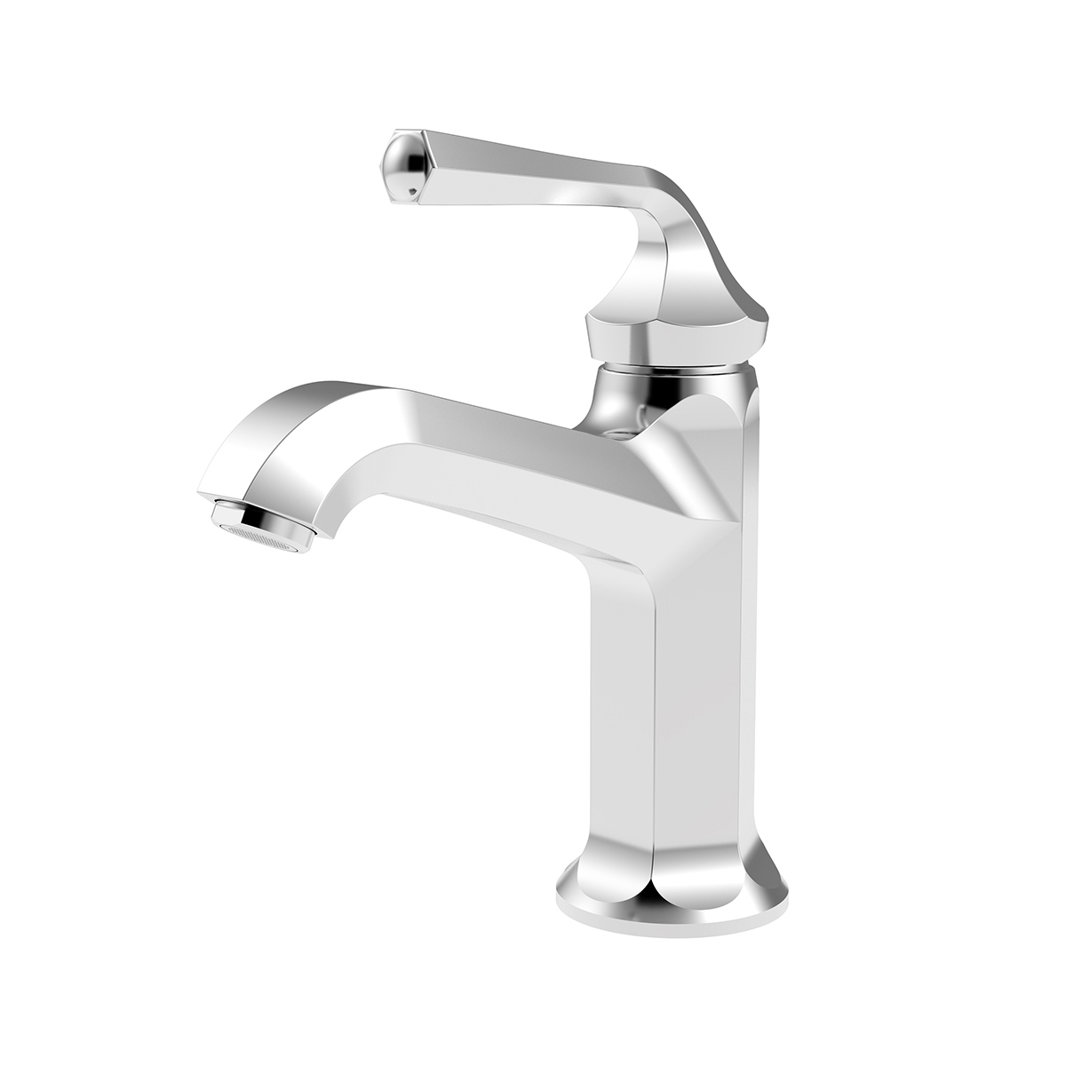 Modern Single Handle Bathroom Basin Mixer Faucet