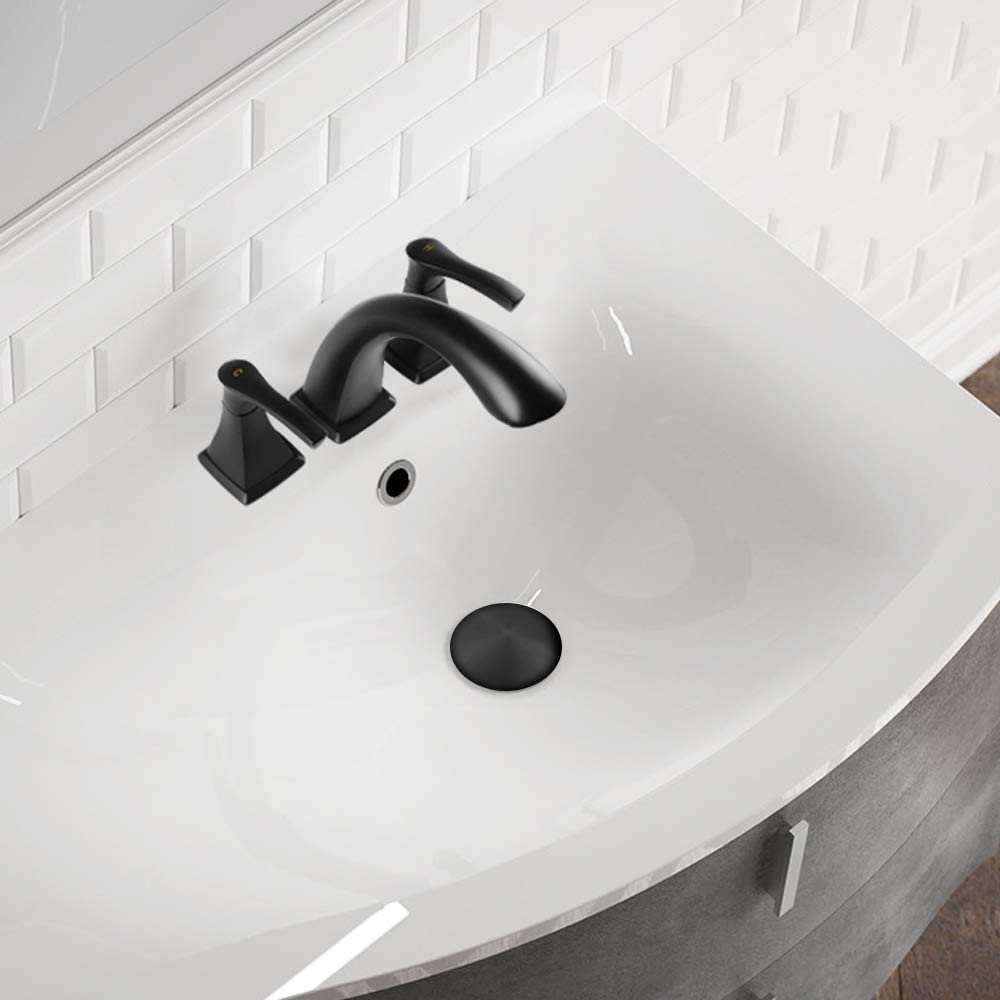 CUPC UPC Luxury Widespread Double Handles Bath Bathroom Sink Basin Faucet