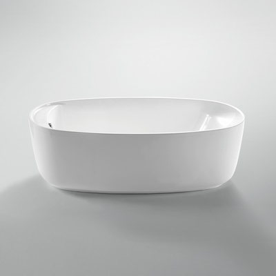 Contemporary Soaking Acrylic Freestanding Bathtub
