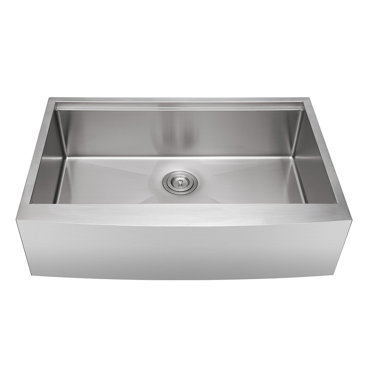 Stainless Steel Handmade Farmhouse Kitchen Sink with Ledge