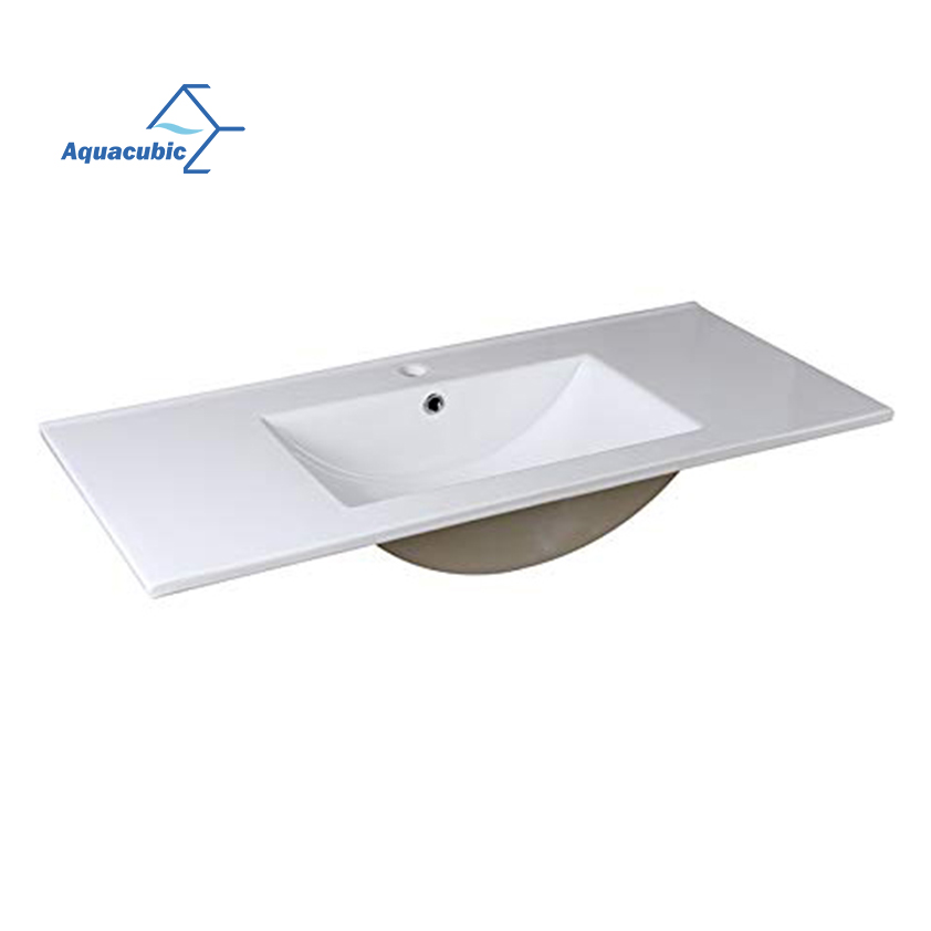 Cabinet Basin Toilet Bathroom White Ceramic Wash Basin