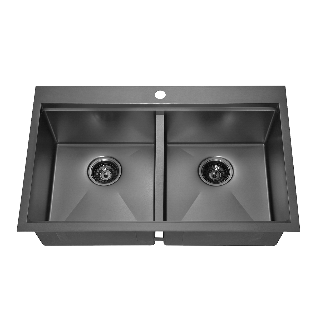 304 Stainless Steel PVD Nano Gunmetal Black Kitchen Sink - Buy Sink ...