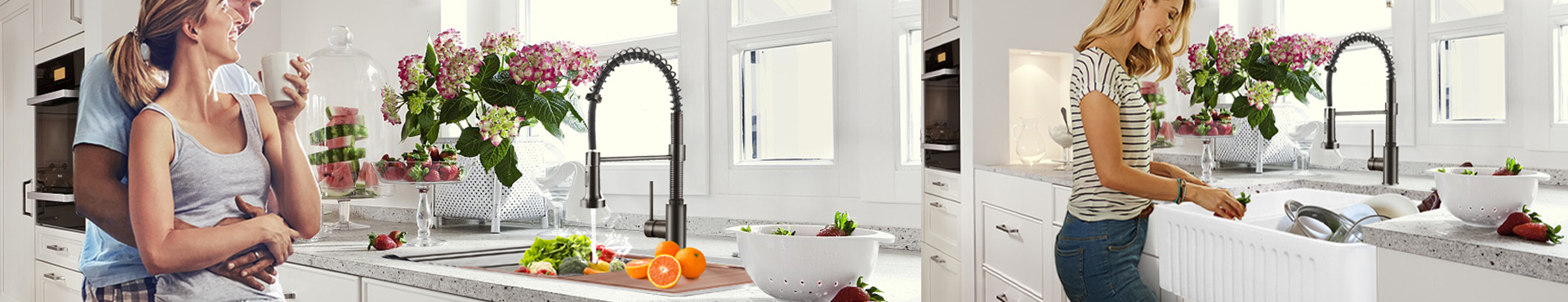 Washbasin Brushed Pull Down Faucet